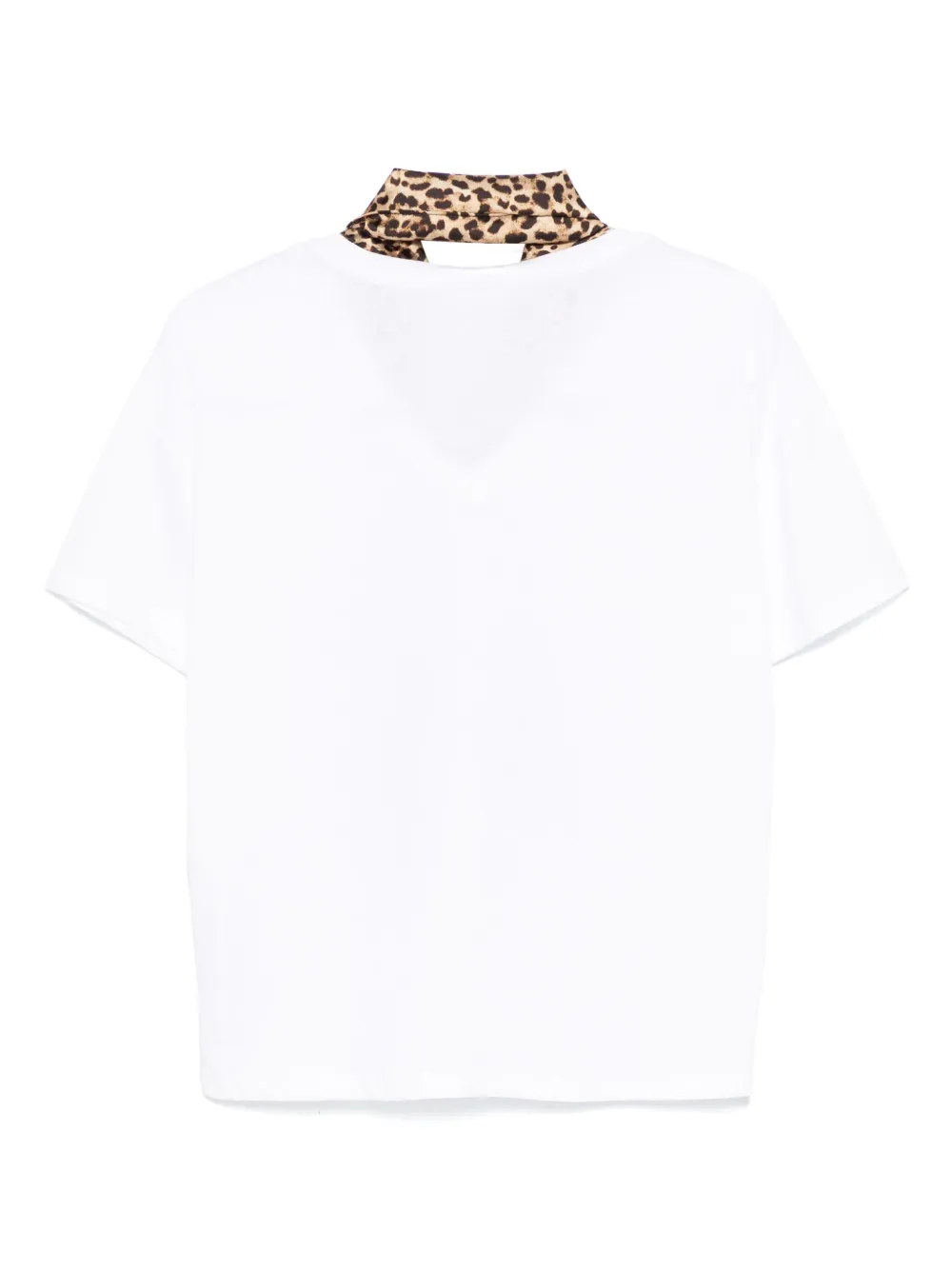 LIU JO T-shirt met logo van stras - Wit