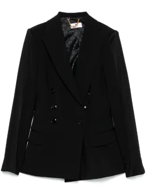 【ELISABETTA FRANCHI】ブラック ダブルブレスト ブレザー Elisabetta Franchi ウィメンズ ブレザー通販 - FARFETCH