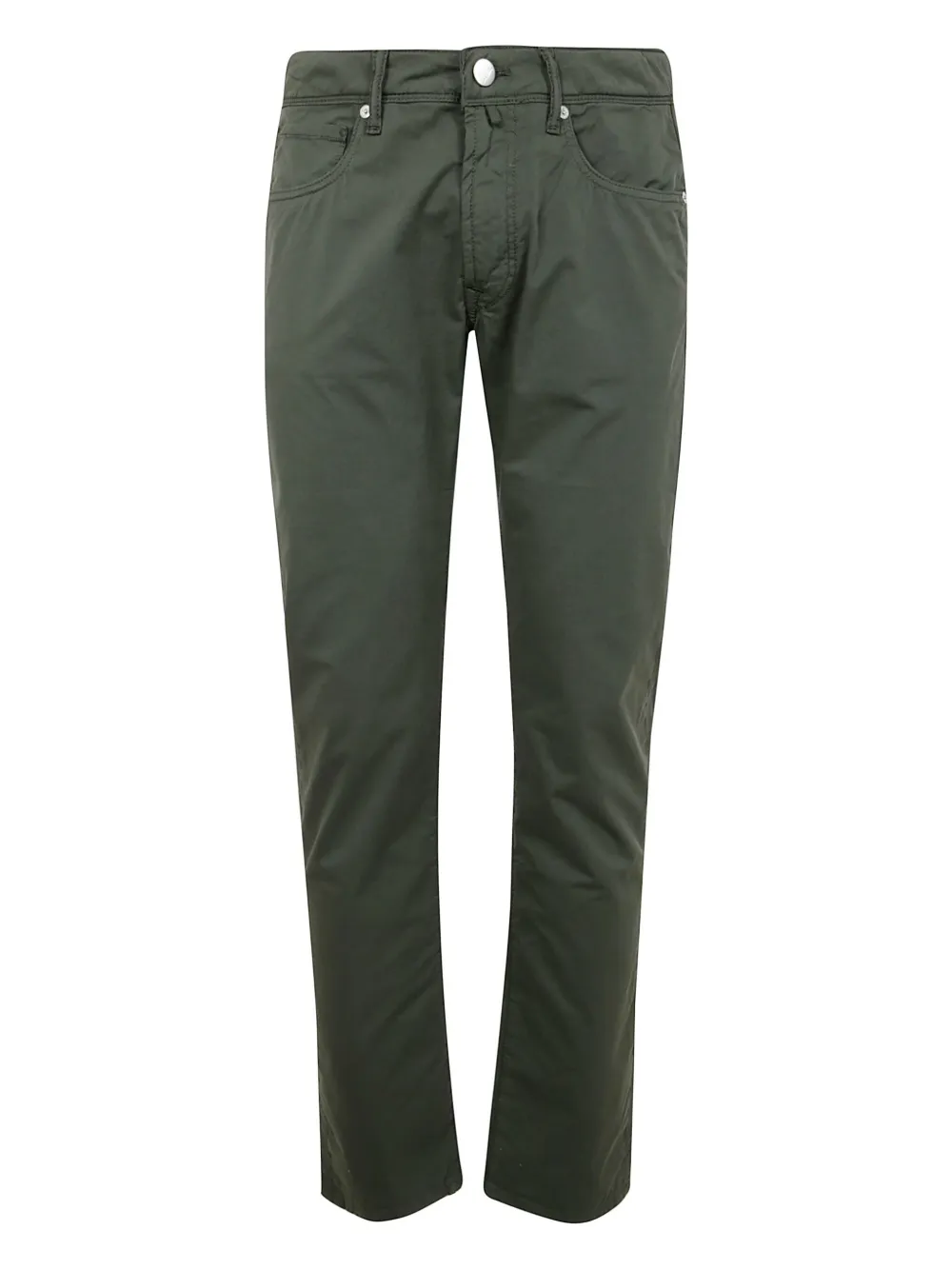 Incotex Straight broek Groen