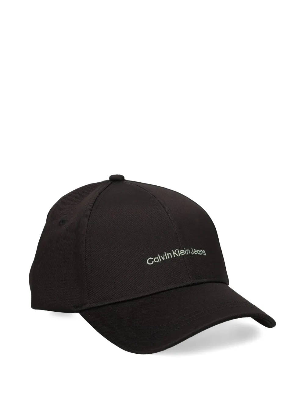 logo-embroidered baseball cap