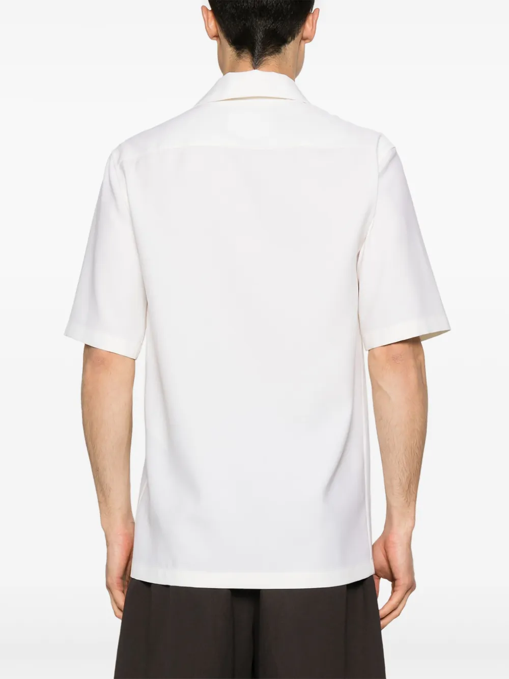 Jil Sander Wollen poloshirt Beige