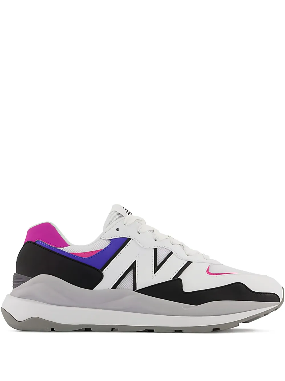 New Balance Sneakers 57/40 "White7Black/Purple/Pink" - Bianco