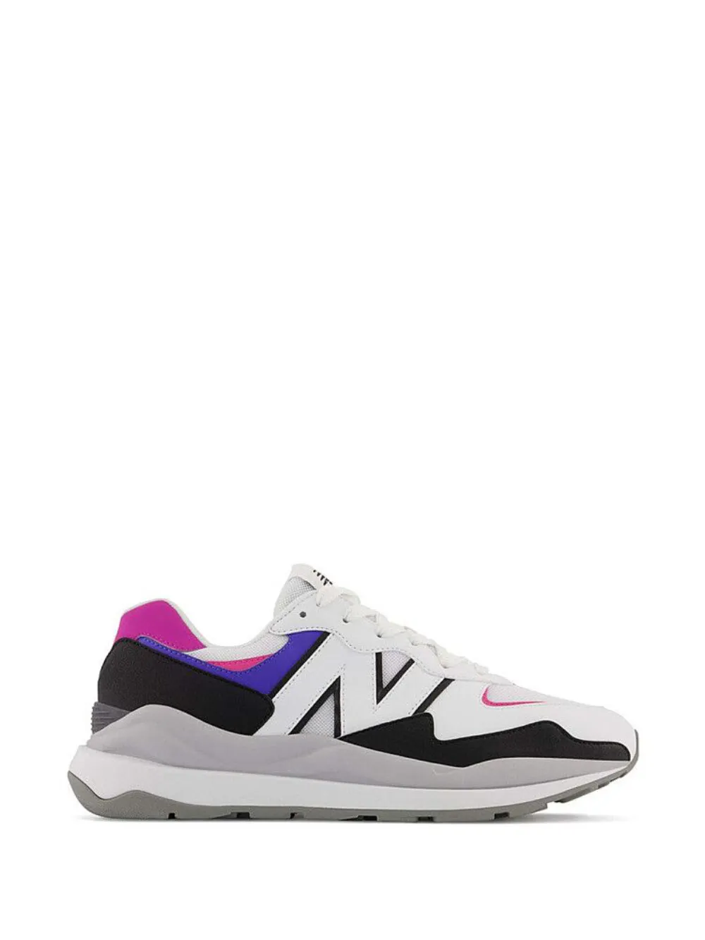 New Balance Sneakers 57/40 "White7Black/Purple/Pink" - Bianco