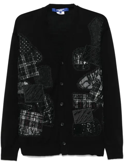Junya Watanabe MAN patchwork cardigan
