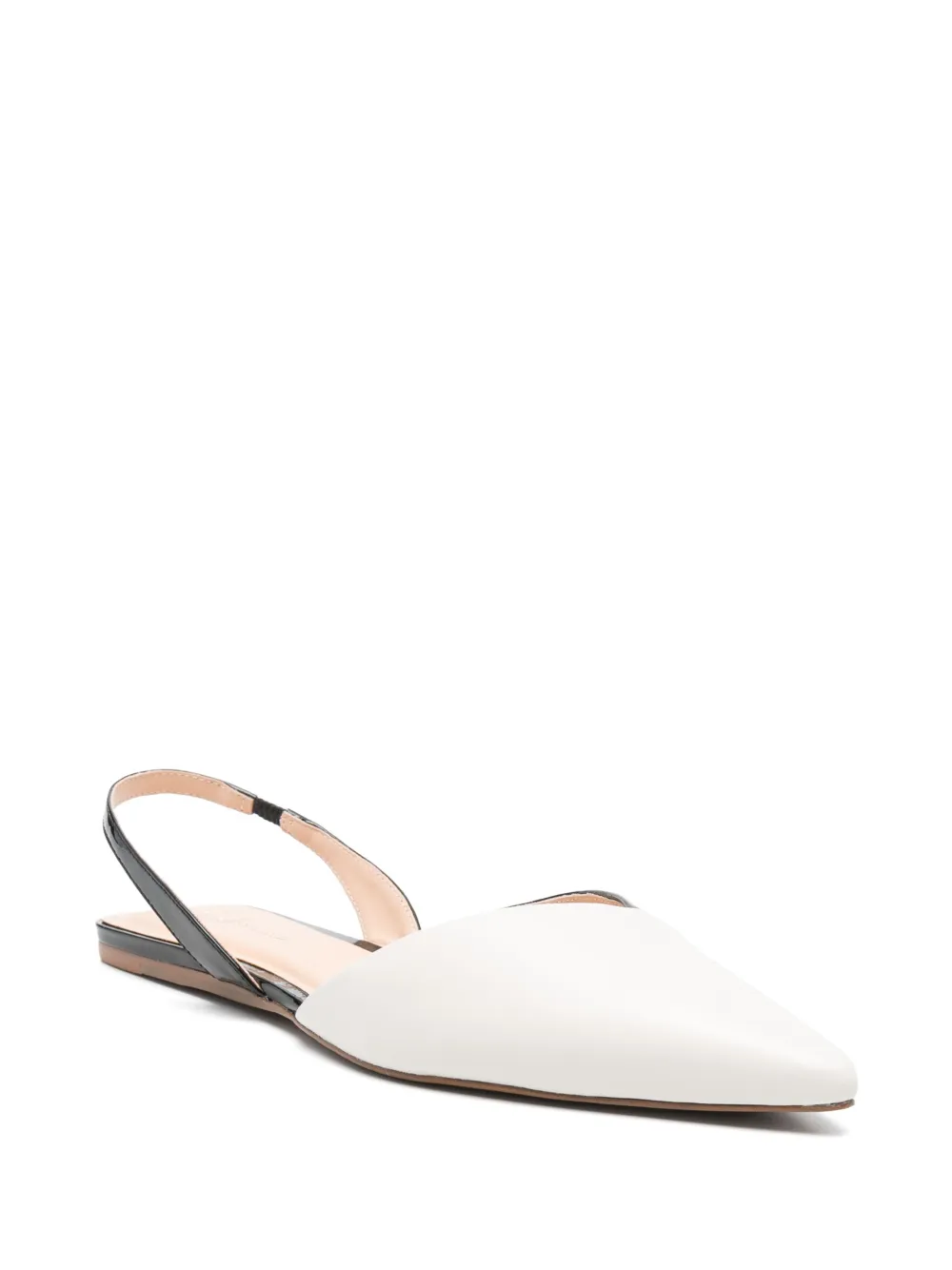 Guilhermina Alicia leather ballerina shoes Black