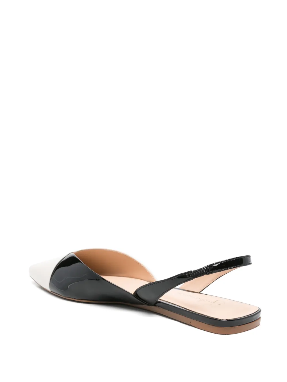 Guilhermina Alicia leather ballerina shoes Black