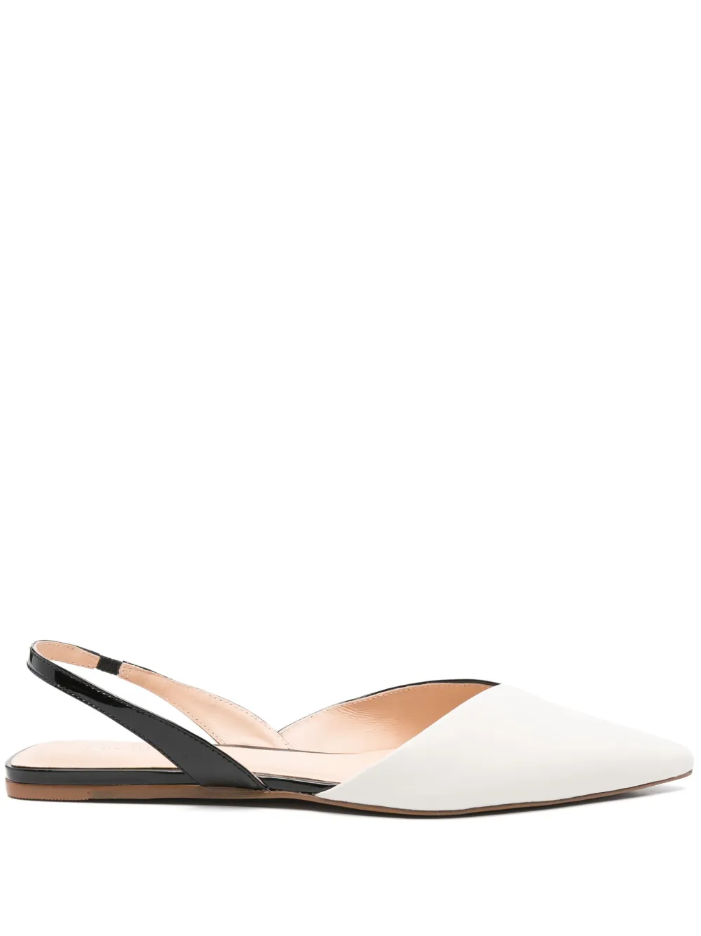 Guilhermina Alicia leather ballerina shoes Black