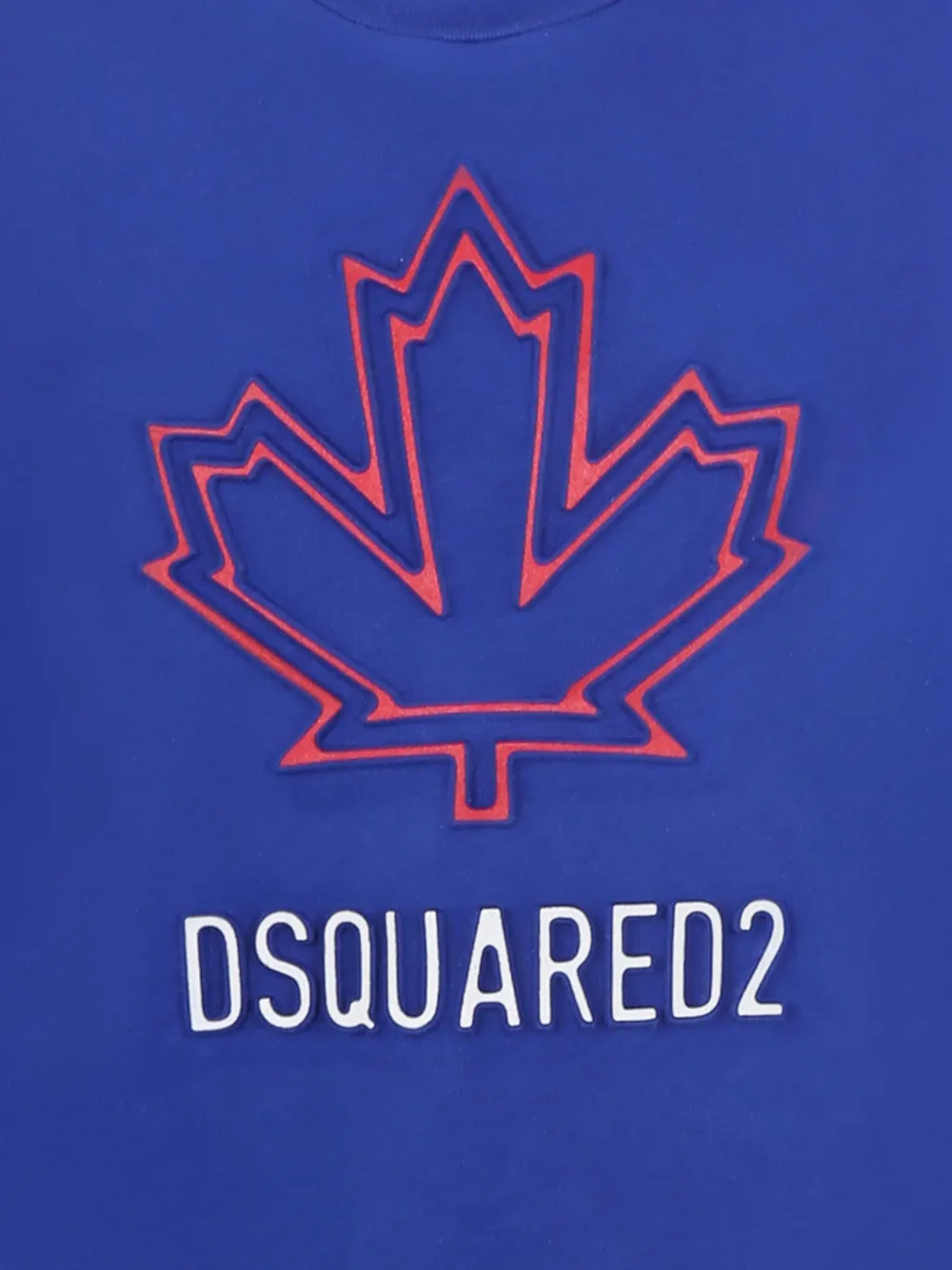 DSQUARED2 KIDS T-shirt met logoprint Blauw