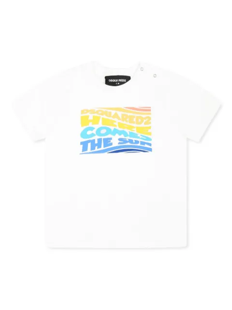 DSQUARED2 KIDS logo-print t-shirt 
