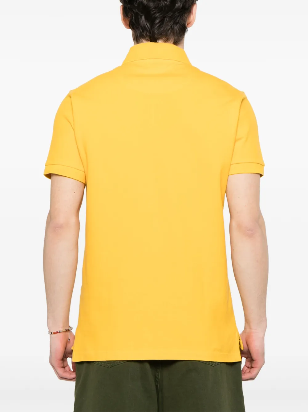 ETRO Poloshirt met borduurwerk Geel