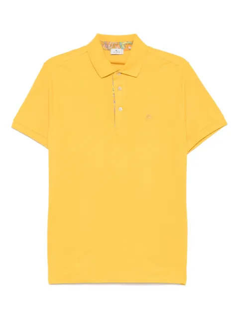 ETRO Pegaso-embroidered polo shirt