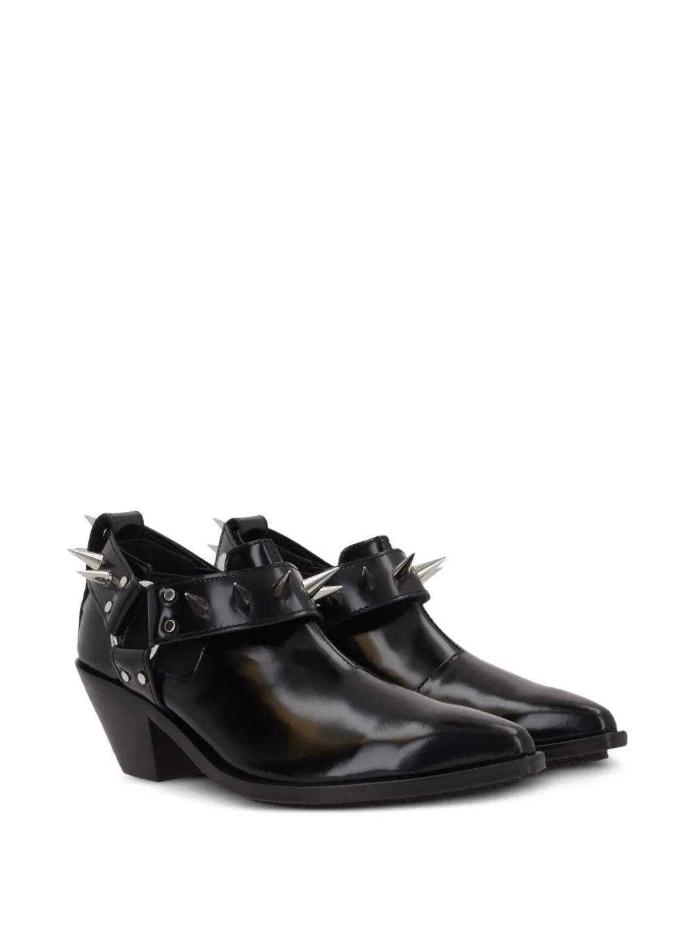 Junya Watanabe leather boots - Zwart