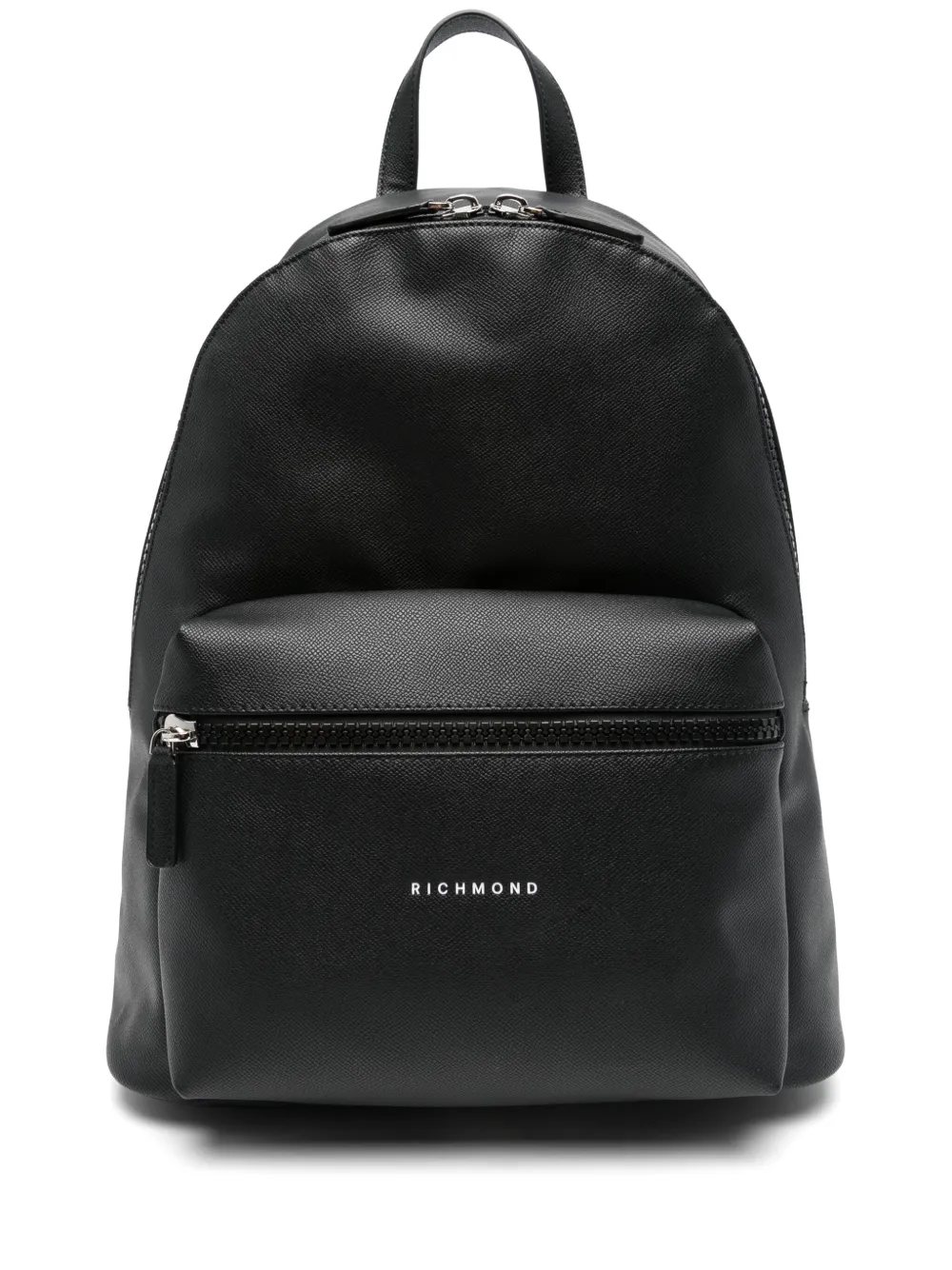 logo-print backpack