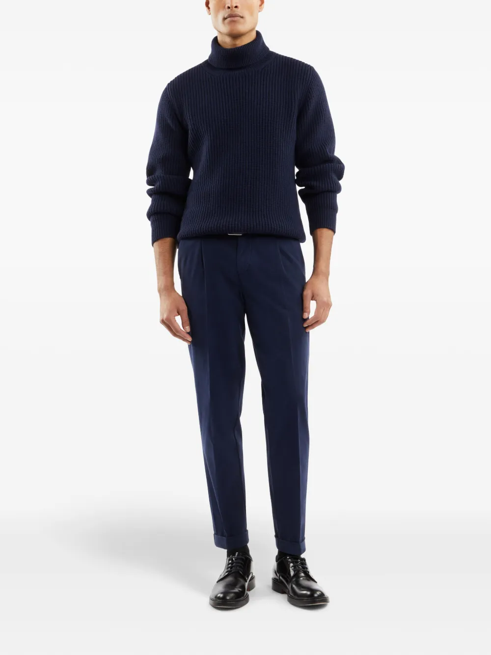 Fay Cropped broek - Blauw