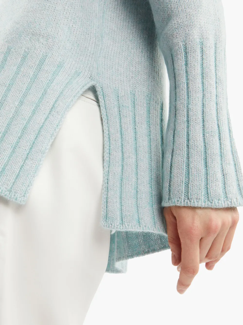 Fay Trui met ronde hals Blauw