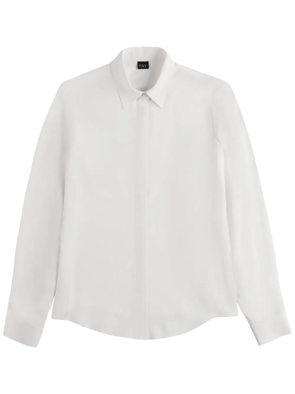Fay Button-down blouse Wit