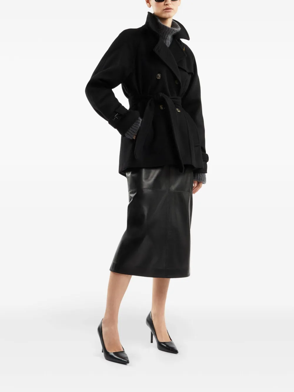 Fay City trenchcoat - Zwart