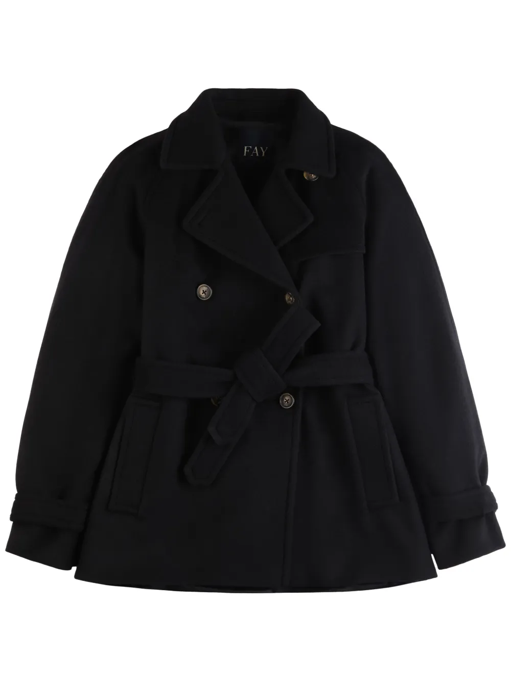 Fay City trenchcoat Zwart
