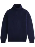 Fay virgin-wool jumper - Blue