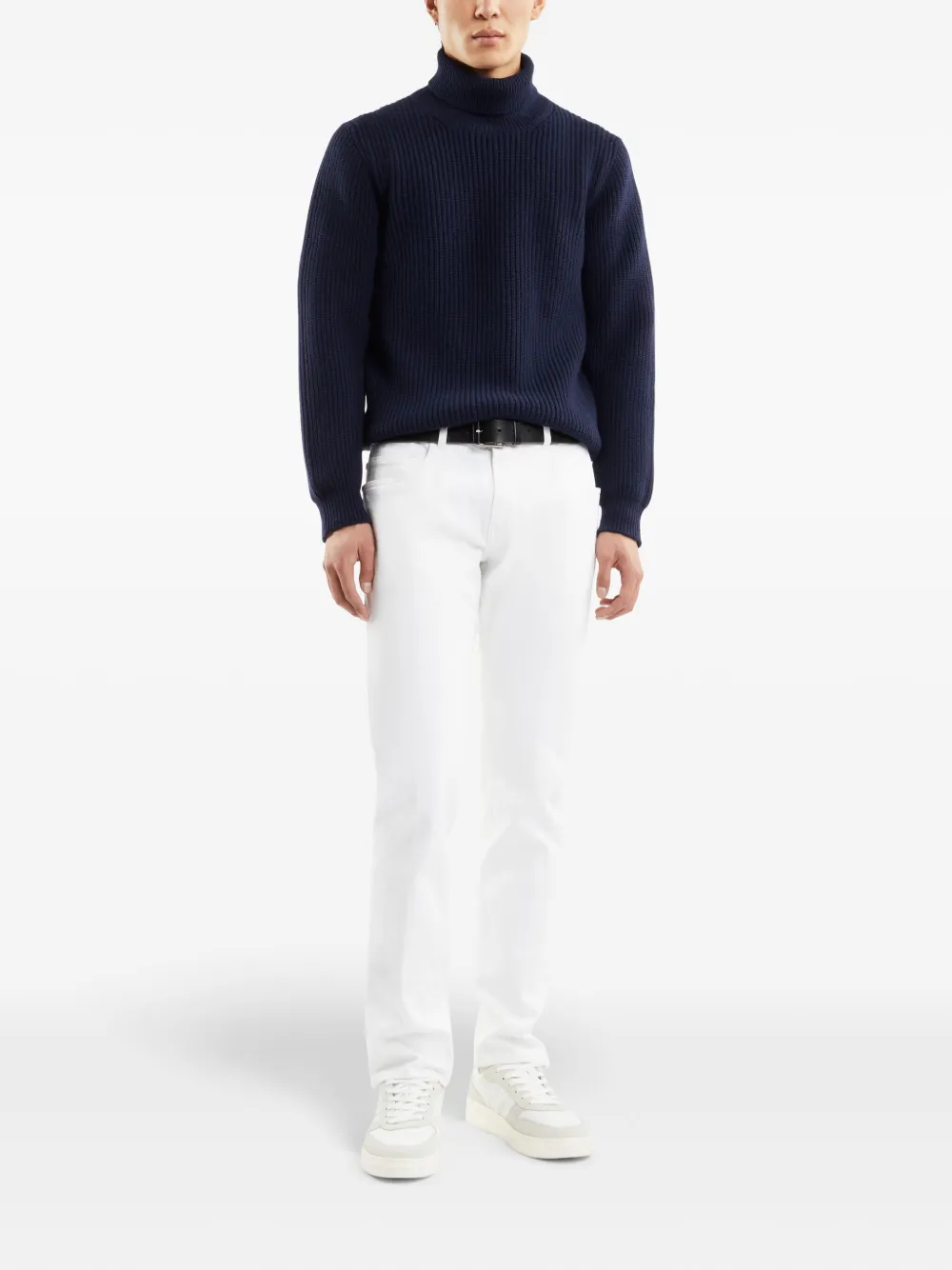 Fay Trui van scheerwol Blauw