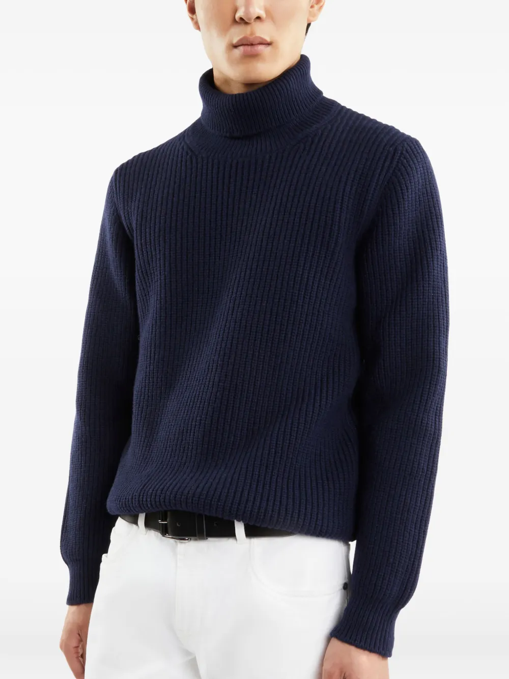 Fay Trui van scheerwol Blauw