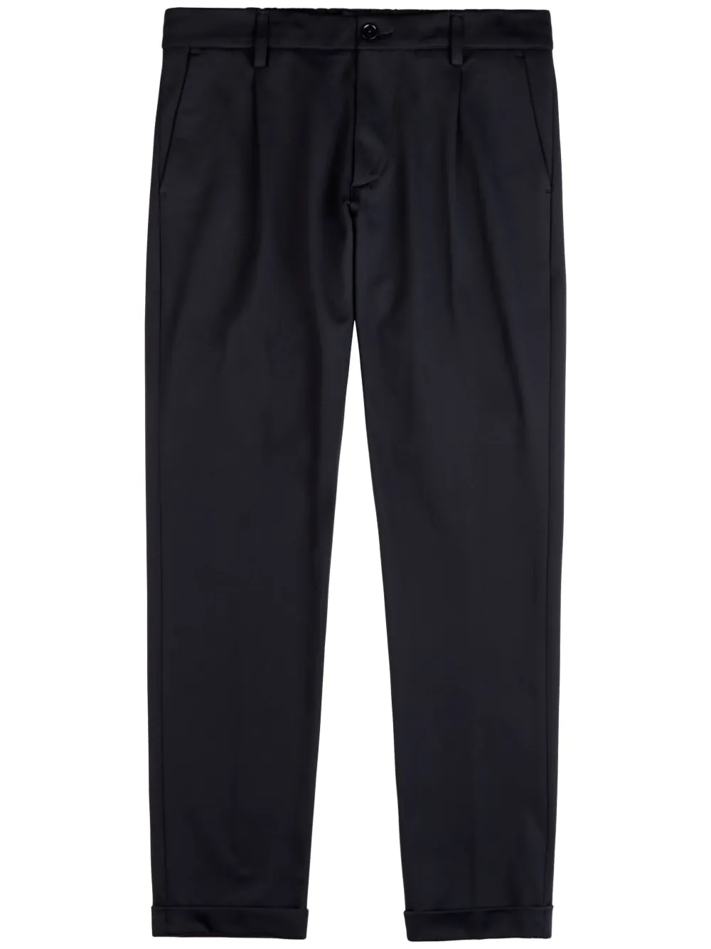 Fay Stretch cropped broek Blauw