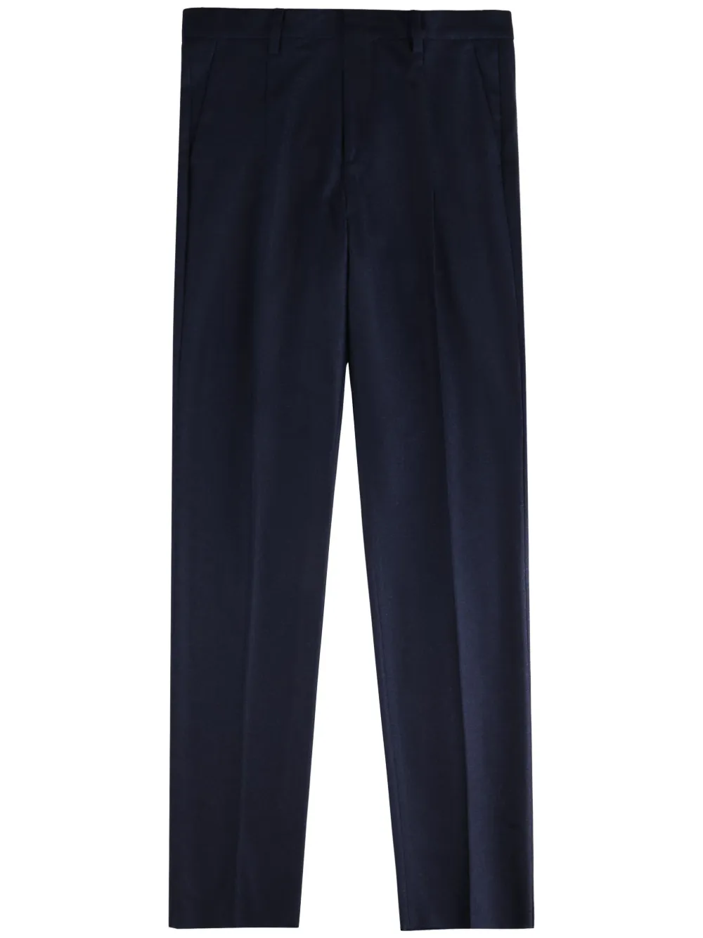 Fay Broek van scheerwol Blauw