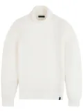 Fay virgin-wool jumper - White