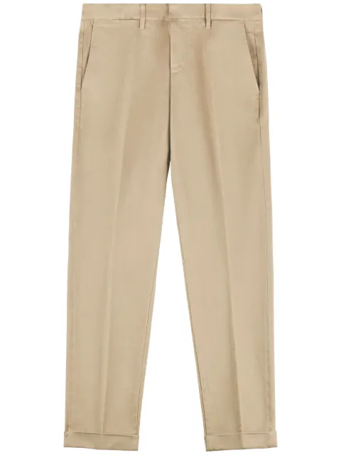 Fay stretch-cotton cropped trousers
