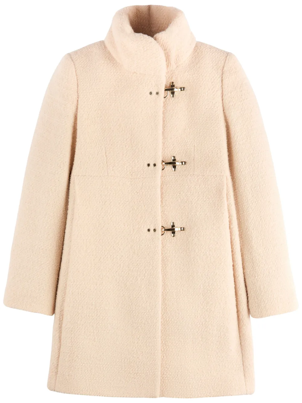 Fay toggle-fastening coat | Neutrals | Image 1