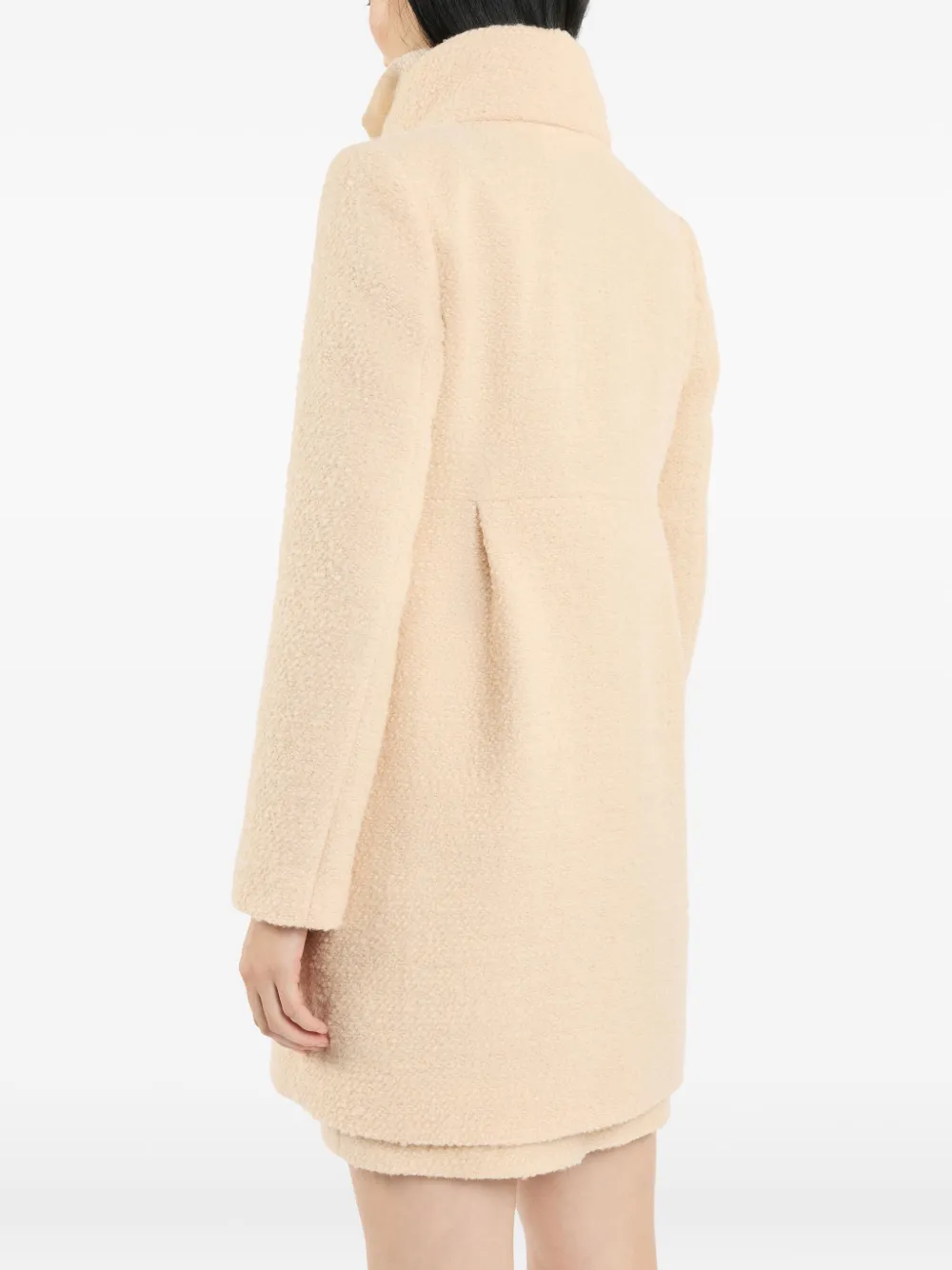 Fay Toggle-fastening Coat In Nude