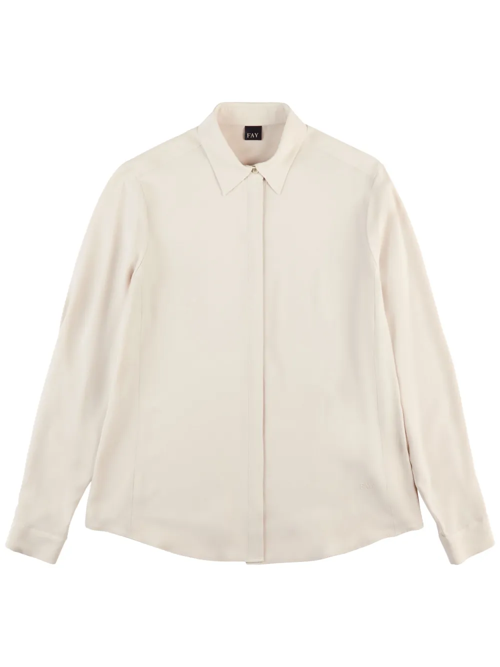 Fay blouse met lange mouwen Grijs