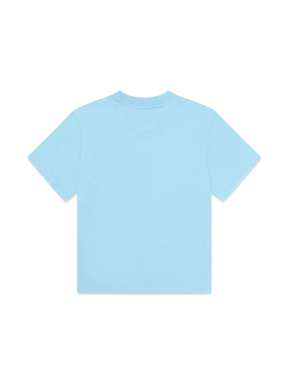 AMIRI KIDS logo-embroidered T-shirt - Blauw