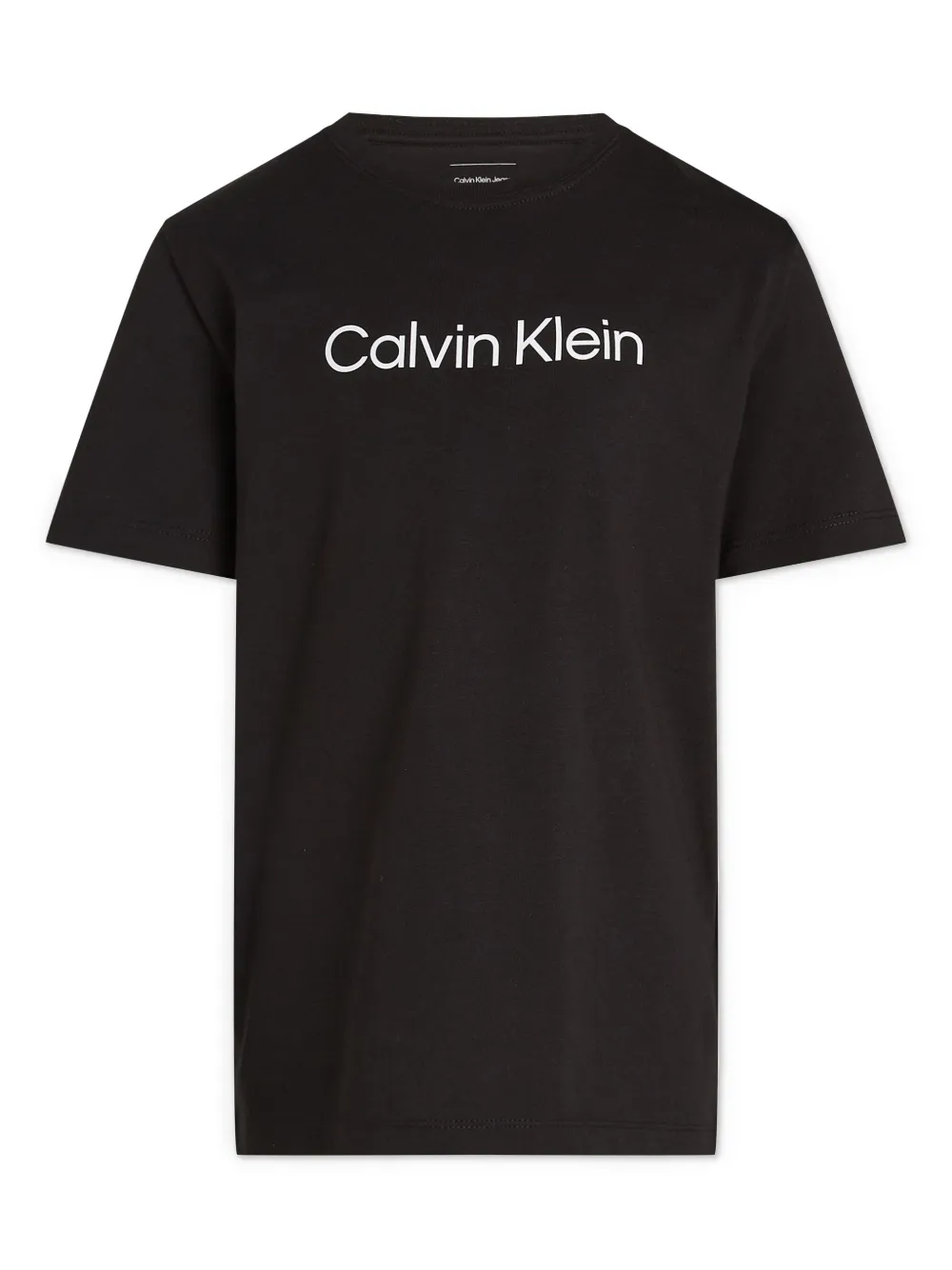 Calvin Klein Kids T-shirt met logoprint Zwart