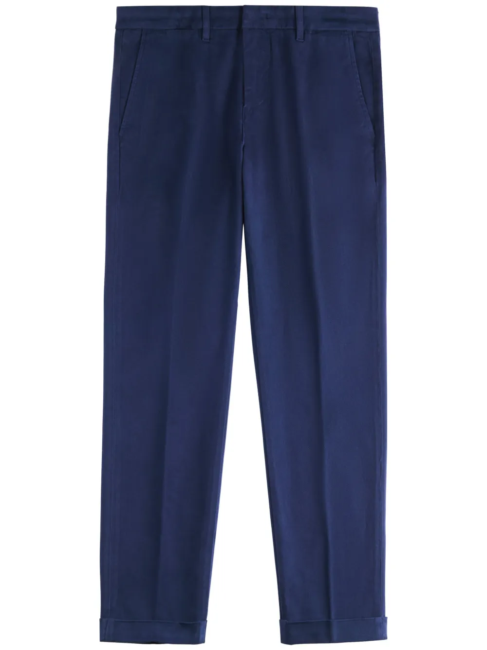 Fay Capri broek van stretch-katoen Blauw