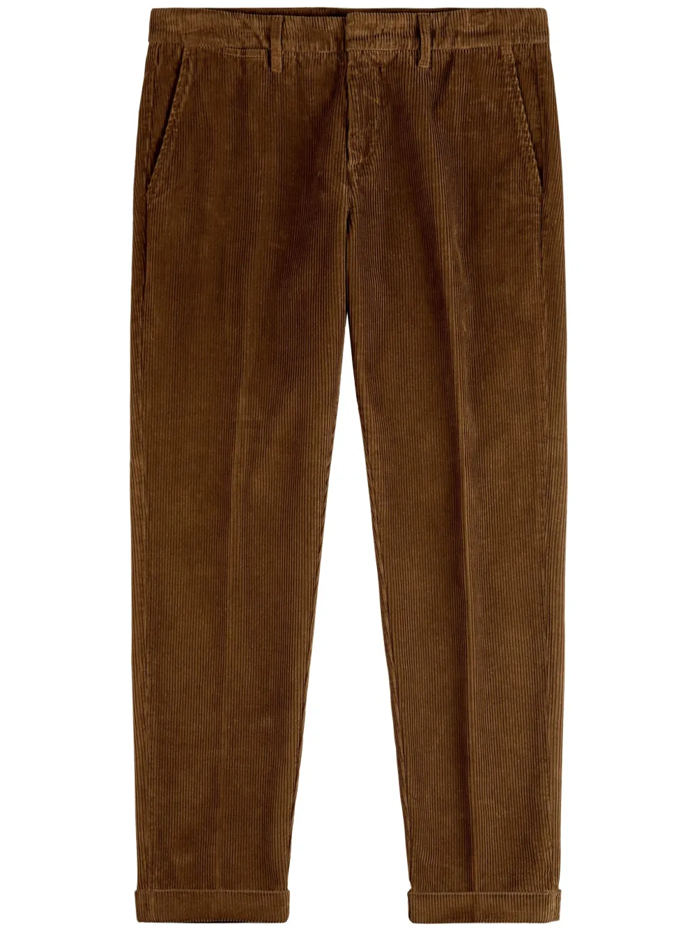 Fay Capri broek van stretch-katoen Bruin