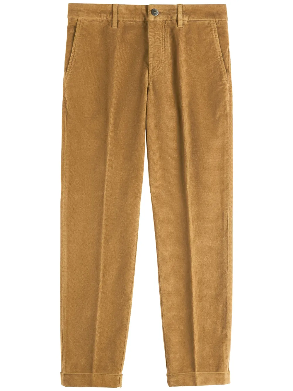 Fay Ribfluwelen broek Bruin