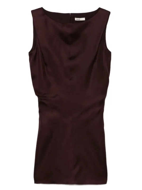 Khaite Toma Mini Dress - Red