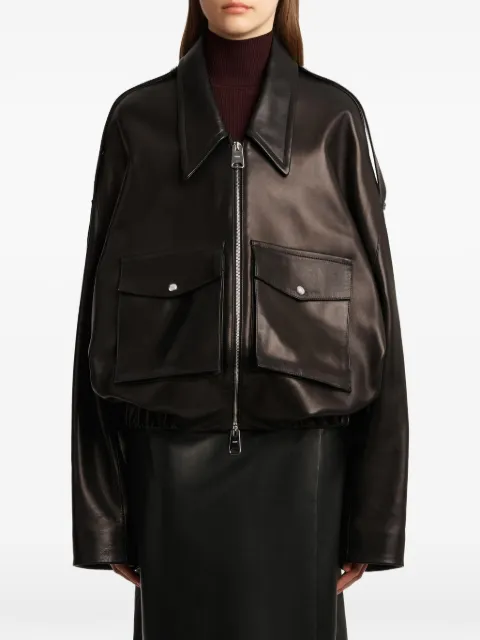 KHAITE Owey bomber jacket