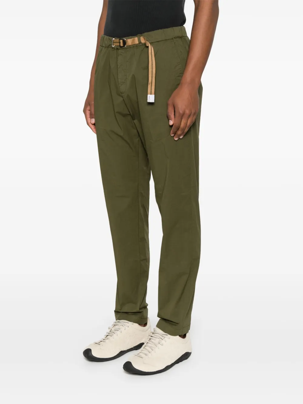 White Sand Hose Mit Tapered-bein