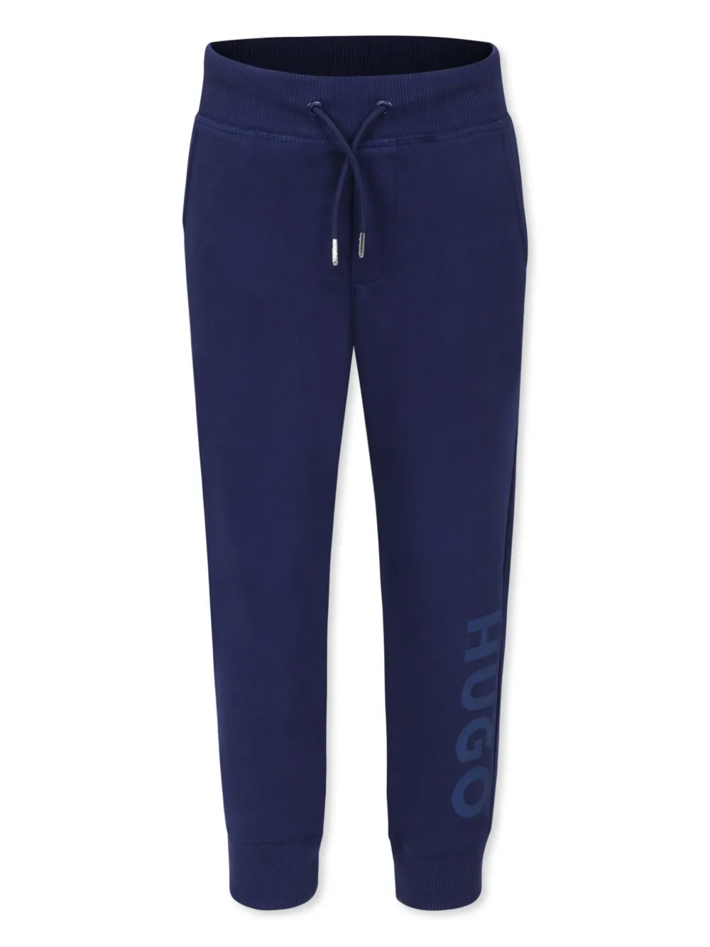 HUGO KIDS Trainingsbroek in katoenblend Blauw