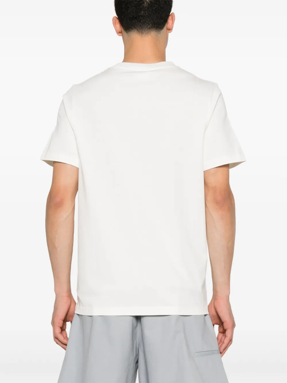 Courrèges T-shirt met AC-print Wit