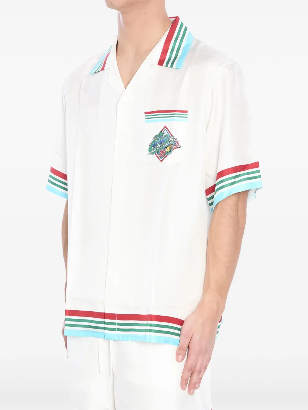 Casablanca Casa Way World Series Shirt | White | FARFETCH