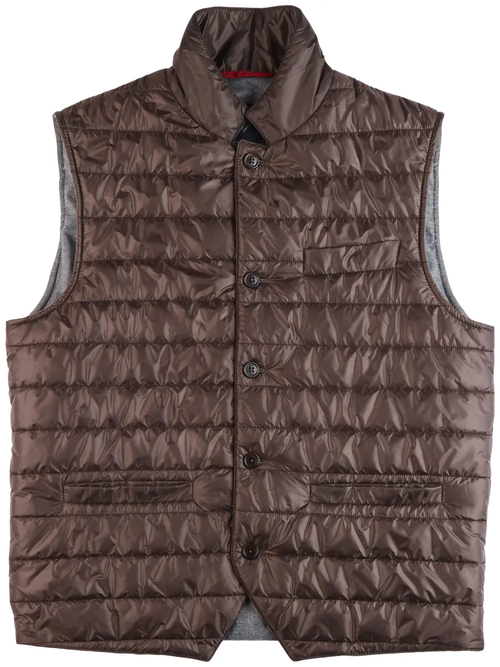 Fay Gewatteerde bodywarmer Bruin