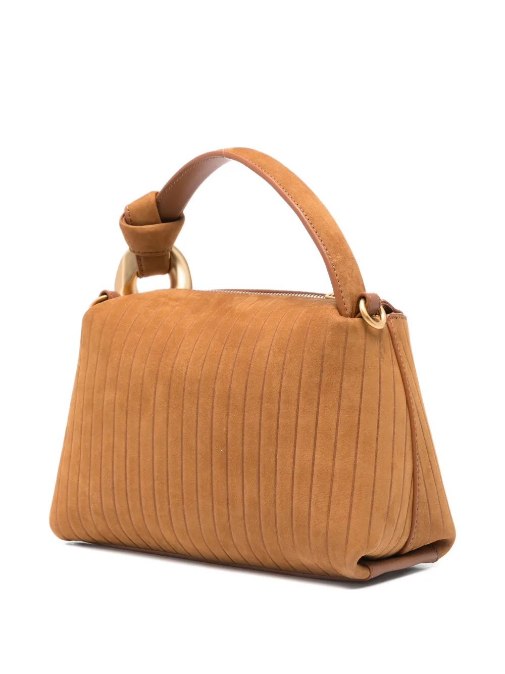 JW Anderson small suede tote bag - Beige