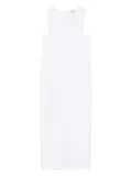 KHAITE Avery midi dress - White