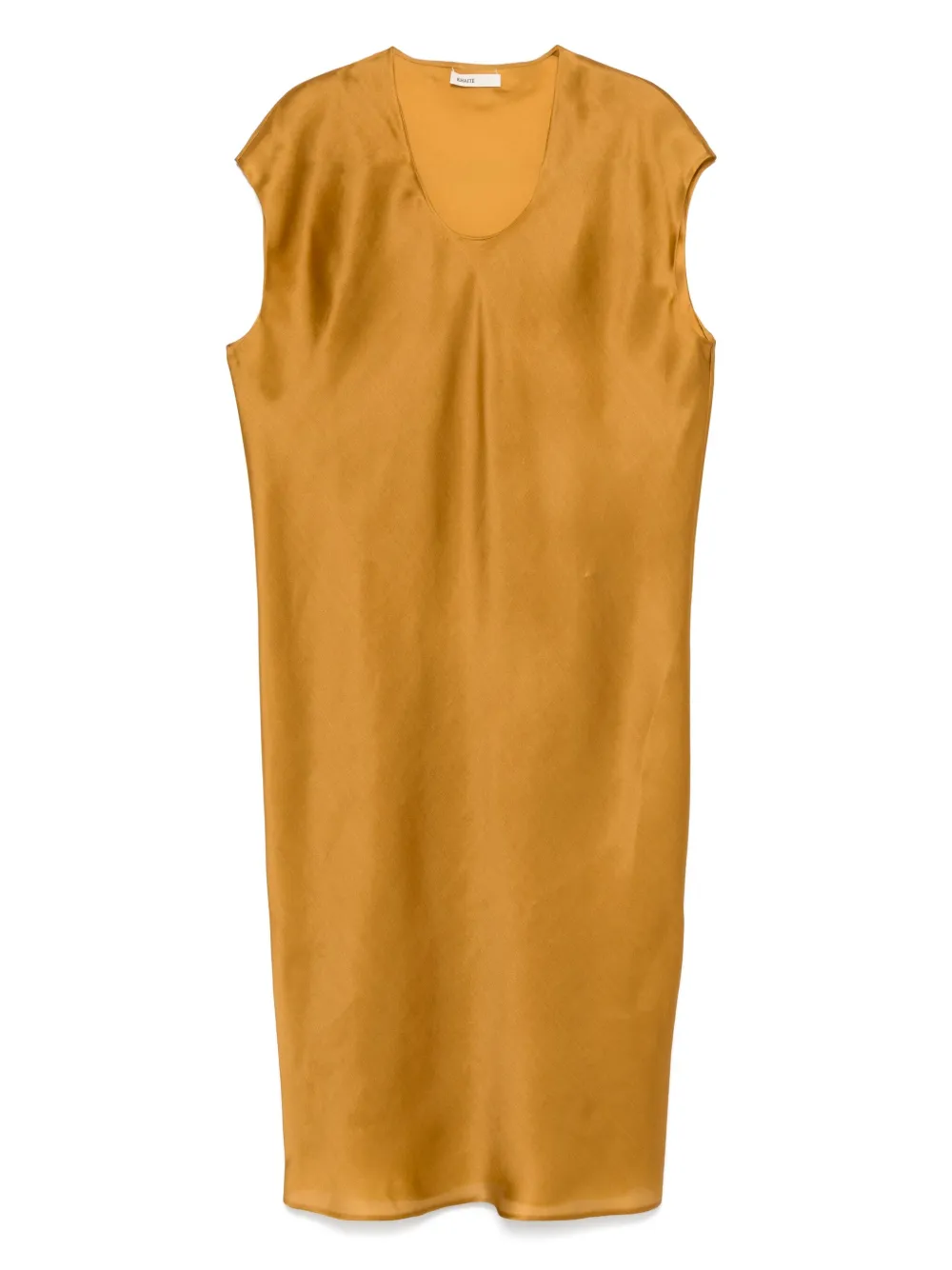 KHAITE vestido midi Darby | marrón | Image 1