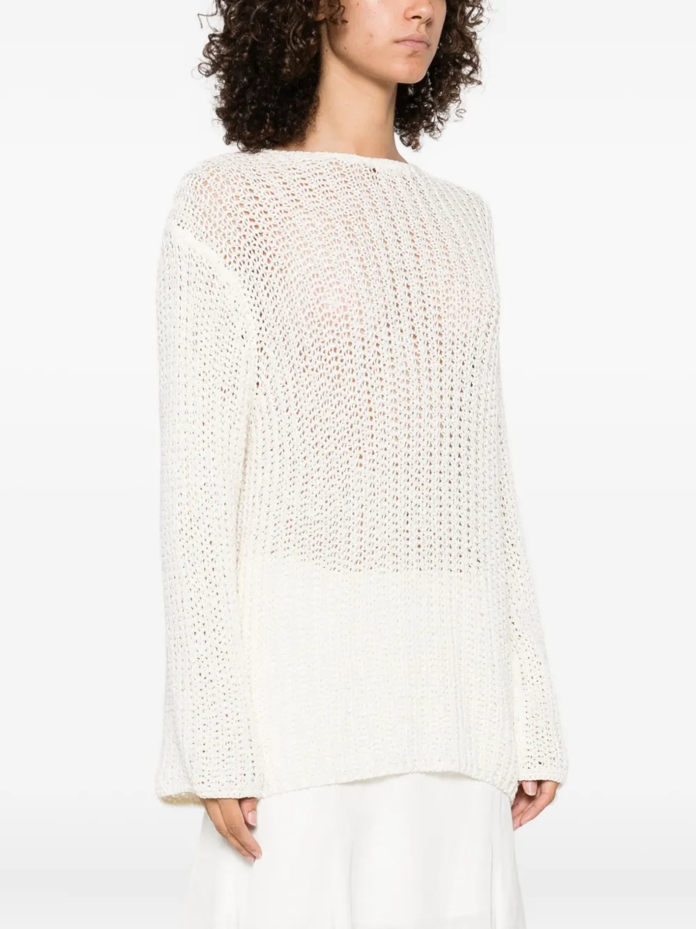 KHAITE Elowen jumper Beige