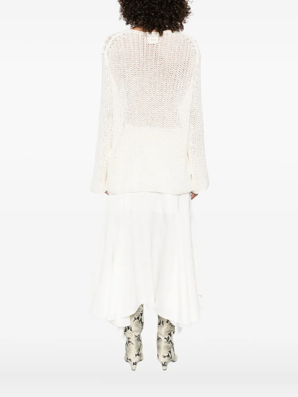 KHAITE Elowen jumper Beige