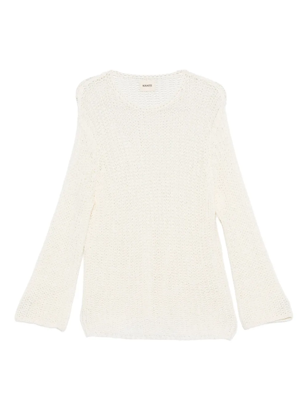 KHAITE Elowen trui Beige